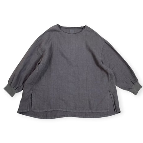 LAITERIE / リユールリネン2　ロングプルオーバー / LB-137 ASH GRAY