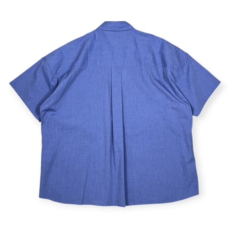 VOAAOV  / XXXXL SHIRT Short Sleeve / VOSH-P082 SAX
