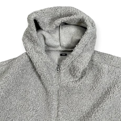 TISSU / ボアフード付きポンチョW ZIP / TS263CT084 019グレージュ