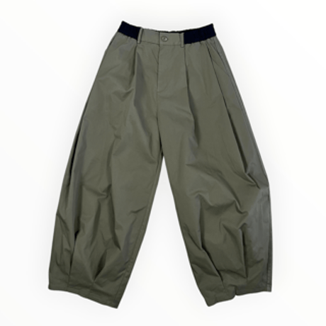 Pearl Button - BLANCbasque / ツイルタックパンツ  / PB64-306 47khaki