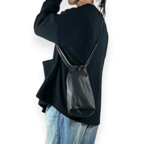 my beautiful landlet  /  CHROME FREE LAMB LEATHER MINI BAG  / MBL/WD-LEATHER-BAG2