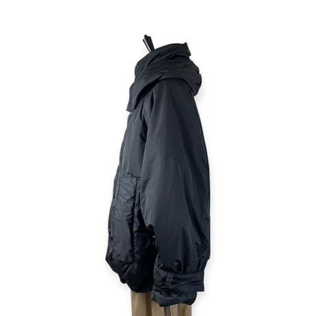 VOAAOV  /  DOWN Oversize Hood Blouson / VODBZ BLACK