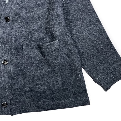 TISSU / ウーレンクォーターVネックカーディガン / TS263CT087 009TOPチャコール