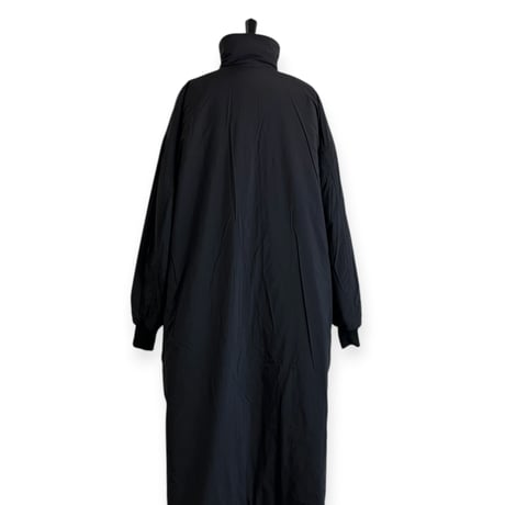 TISSU / ナイロンキルティングリバーシブルコート / TS263CO063 180チャコールチェック size3