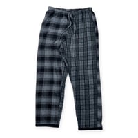 TIGRE BROCANTE /  ネルチェックMix タゴサクロングパンツ / PT-31L-W204 チャコール unisex M