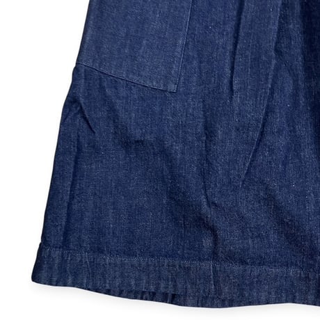 TIGRE BROCANTE / 11ozデニム スウィッチカーゴポケットスカート / インディゴ