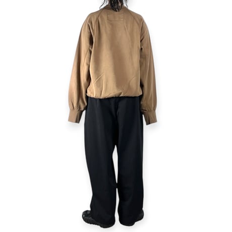 my beautiful landlet / HIGH COUNT COTTON TWILL WIDE EASY PANTS / MBL-EZPT-C