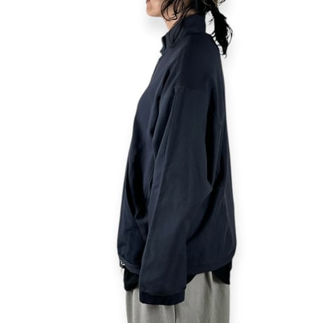SNEEUW / ハーフスナッププルオーバー / snw34-07 col.B slate grey size3