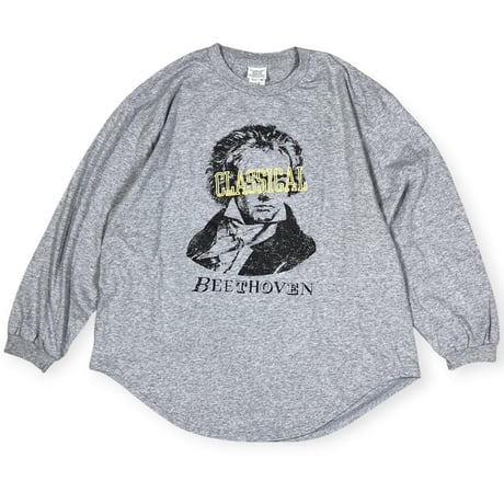 KHA:KI  / L/S TEE -CLASSICAL- / MIL26FCS3520 グレー