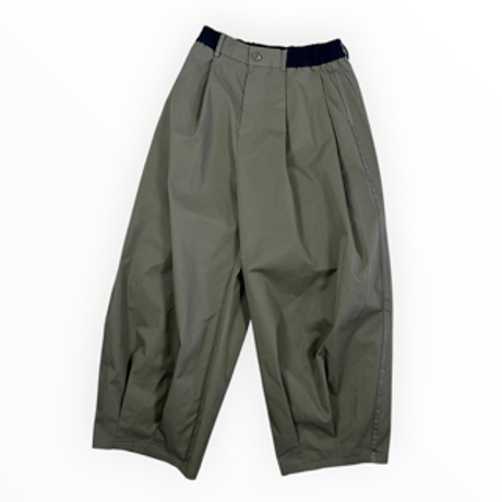 Pearl Button - BLANCbasque / ツイルタックパンツ  / PB64-306 47khaki