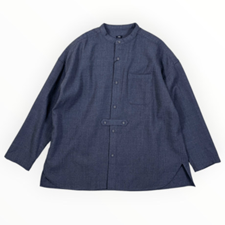 TISSU / ウールジョーゼット ショートカーデ / TS263SH072 007チャコール