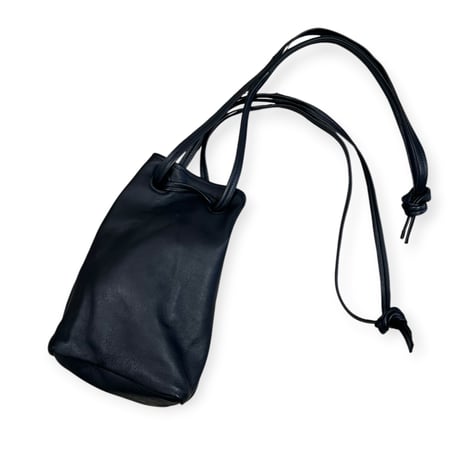my beautiful landlet  /  CHROME FREE LAMB LEATHER MINI BAG  / MBL/WD-LEATHER-BAG2