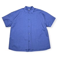 VOAAOV  / XXXXL SHIRT Short Sleeve / VOSH-P082 SAX