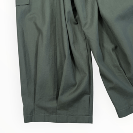 Pearl Button - BLANCbasque / カーゴバレルレッグパンツ  / PB64-305 47khaki