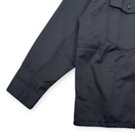 TISSU / 綿麻ツイルVネックシャツカーデブルゾン / TS263BZ067 001クロ size1