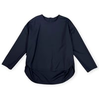 FILUM / ウールライクポリレーヨンワキタックブラウス / 2603 105 ブラック
