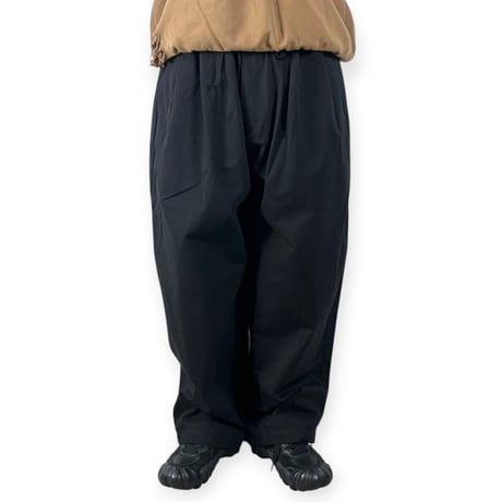 my beautiful landlet / HIGH COUNT COTTON TWILL WIDE EASY PANTS / MBL-EZPT-C
