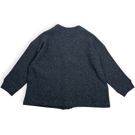 TISSU / ウーレンクォーターVネックカーディガン / TS263CT087 009TOPチャコール