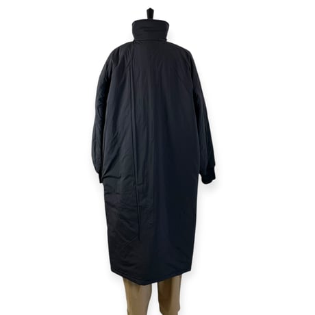 TISSU / ナイロンキルティングリバーシブルコート / TS263CO063 180チャコールチェック size1