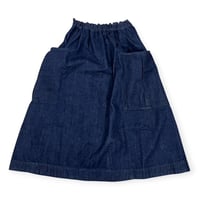 TIGRE BROCANTE / 11ozデニム スウィッチカーゴポケットスカート / インディゴ