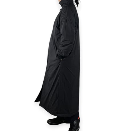TISSU / ナイロンキルティングリバーシブルコート / TS263CO063 180チャコールチェック size3