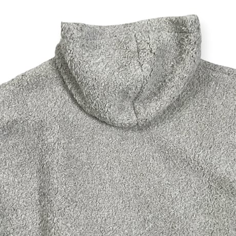 TISSU / ボアフード付きポンチョW ZIP / TS263CT084 019グレージュ