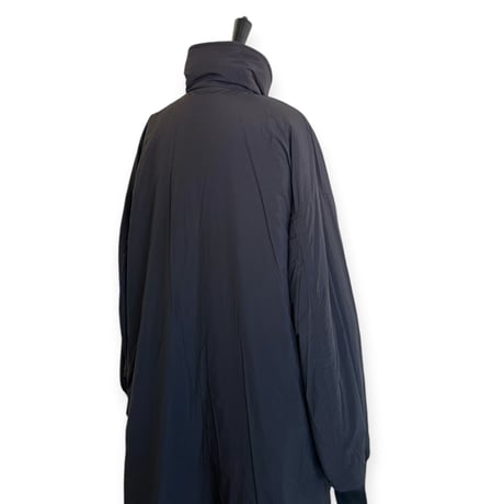 TISSU / ナイロンキルティングリバーシブルコート / TS263CO063 180チャコールチェック size3