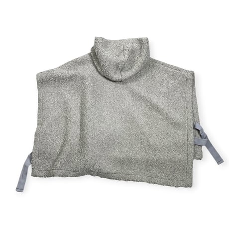 TISSU / ボアフード付きポンチョW ZIP / TS263CT084 019グレージュ