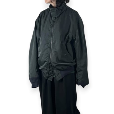 my beautiful landlet  /  PIGMENT DYEING FLIGHT JACKET / WM04-BZ2620401 BLACK size1