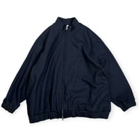 TISSU / ウール圧縮Wジップブルゾン /  UT263CT015 040ネイビー