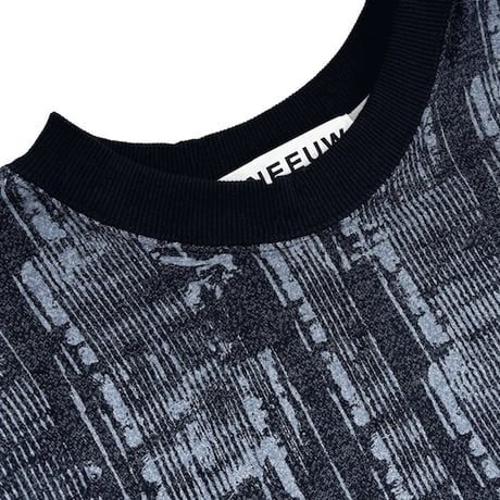 SNEEUW / カンプリントプルオーバー / snw34-03 Col.B charcoal gray