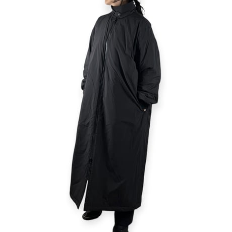 TISSU / ナイロンキルティングリバーシブルコート / TS263CO063 180チャコールチェック size3