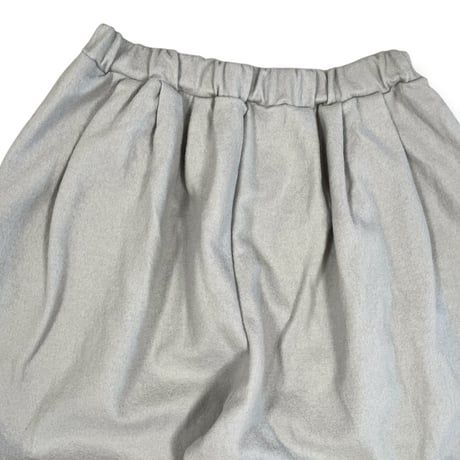 UNIVERSAL TISSU / ウール圧縮コクーンタックイージーパンツ / UT263CT016 008ライトグレー