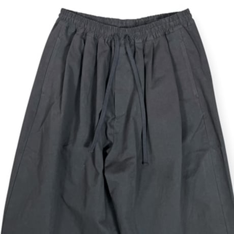 my beautiful landlet / HIGH COUNT COTTON TWILL WIDE EASY PANTS / MBL-EZPT-C