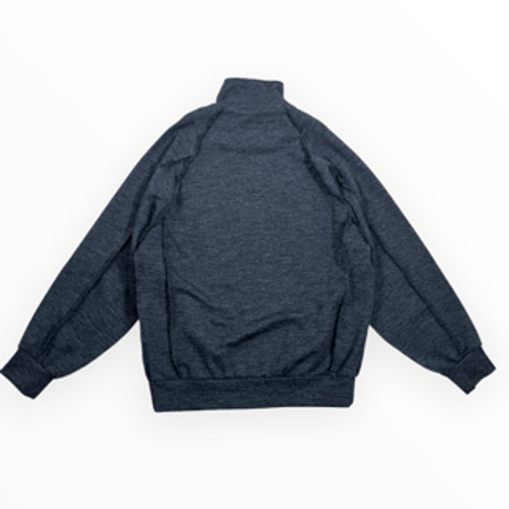 my beautiful landlet  /  MILAN RIB CUT-OFF TRACK JACKET / WM07-BZ2620701 CHARCOAL