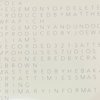 Co La - Hegemony of Delete [LP][Primary Information] (USED)