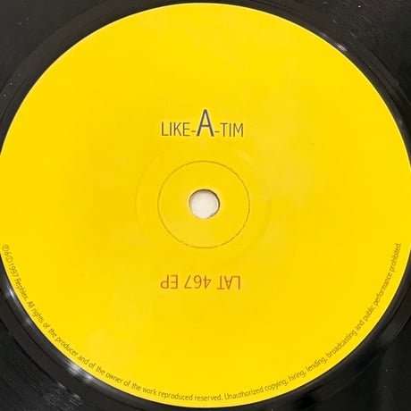 Bochum Welt / Cylob / DMX Krew - Like-A-Tim Remixes [12][Rephlex] (USED)