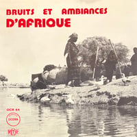 No Artist - Bruits Et Ambiances D'Afrique [LP][Ocora] (USED)