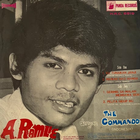 A. Ramlie Dengan The Commandos - Ku Tunaikan Janji [7][Panda Records] (USED)