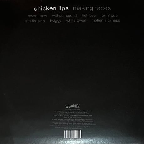 Chicken Lips - Making Faces [LP][Adrift Records] (USED)