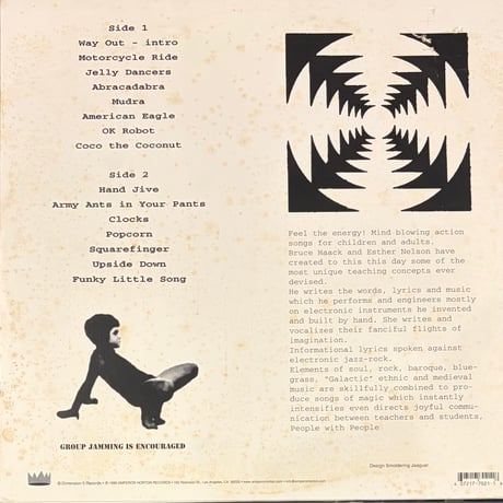 Bruce Haack, Esther Nelson - Listen Compute Rock Home (The Best Of Dimension 5) [LP]