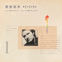 Jah Wobble + Ollie Marland - Neon Moon [LP][Island Records] (USED)