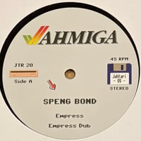 Speng Bond / Domino Slims - Empress / My Song (Don't Talk To Me Now) [12][Jahtari] (USED)