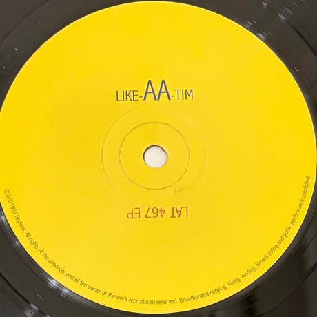 Bochum Welt / Cylob / DMX Krew - Like-A-Tim Remixes [12][Rephlex] (USED)