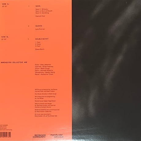 Manchester Collective - Neon [LP][Bedroom Community] (USED)