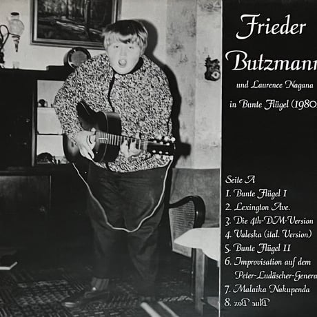 Frieder Butzmann Und Laurence Nagana - Bunte Flgel [LP][Weltklasse] (USED)