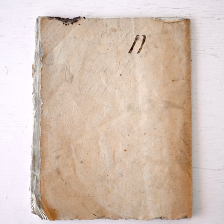 1821年 カリグラフィの美しい証書(A)