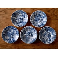 イギリス May Blossom Leighton 総柄小皿 ※A-Eバリエーションあり