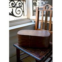 Boîte ovale en bois cintré (わっぱ)