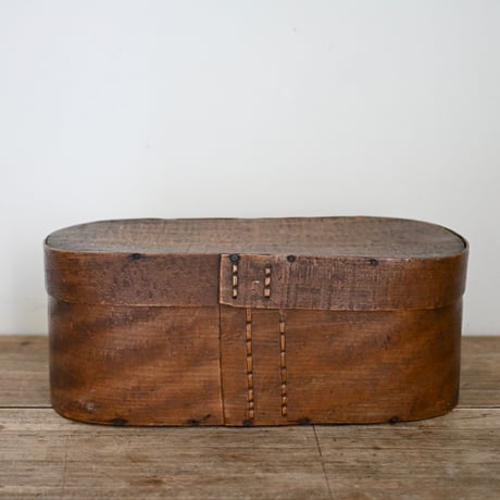 Boîte ovale en bois cintré (わっぱ)
